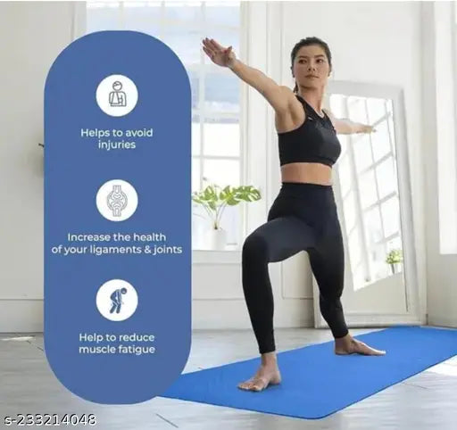 NBR Yoga Mat For Women & Men-10mm Thick Non Slip Exercise mat
