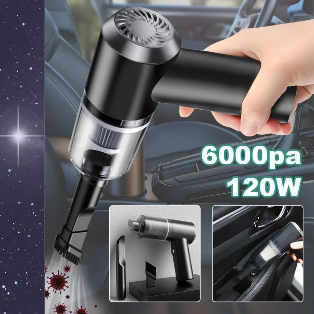 3 in 1 Portable Car Vacuum Cleaner with Blower