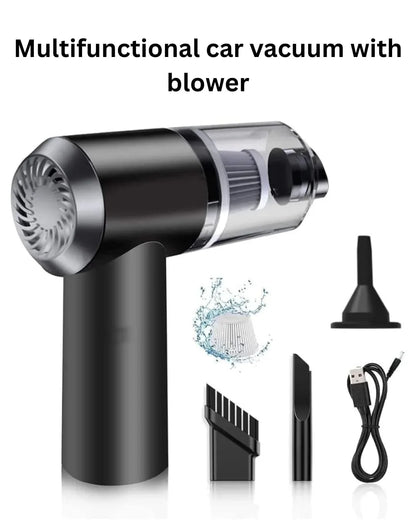 3 in 1 Portable Car Vacuum Cleaner with Blower