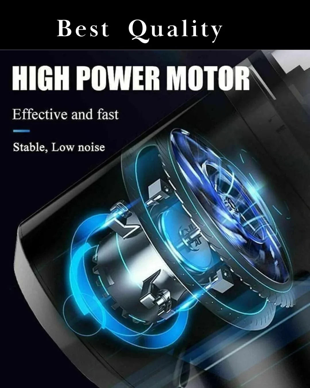 3 in 1 Portable Car Vacuum Cleaner with Blower